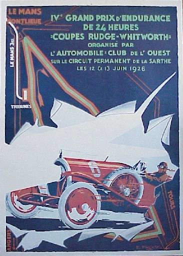 Le Mans Poster 1926