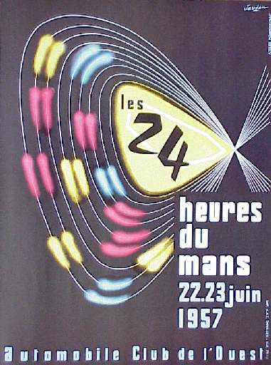 Le Mans Poster 1957
