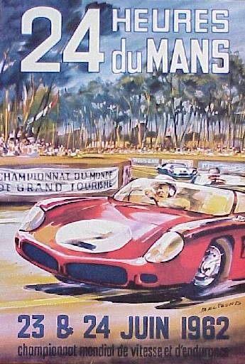 Le Mans Poster 1962