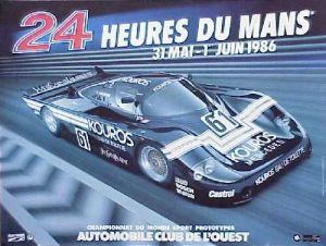 Poster: Le Mans 1986