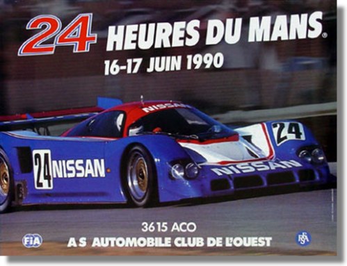 Le Mans Poster 1990